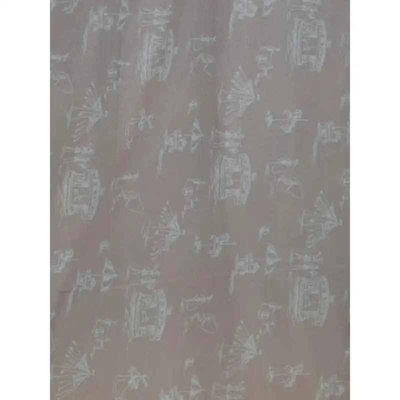 دامن کلوش زنانه مدل حریر رنگ کرم