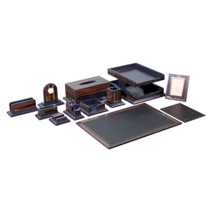 ست لوازم اداری رومیزی حال مدل سولو ZDG-987654321 مجموعه 12 عددی
