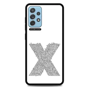 AKAM AMC-WSGA72-ALPHADOODLEBET-24  Cover For Samsung Galaxy A72