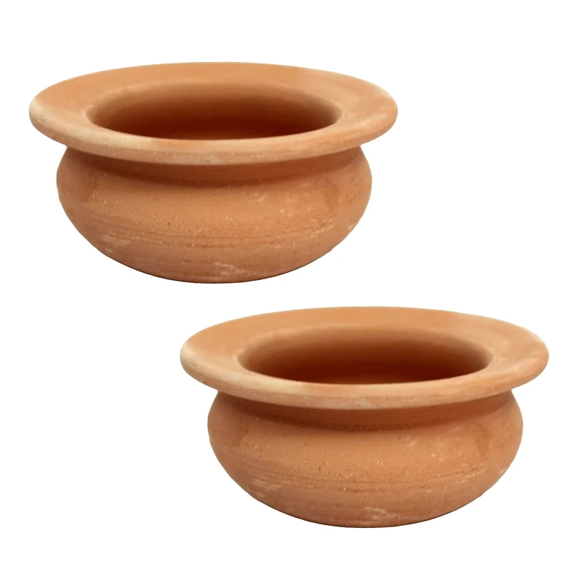 کاسه سفالی کد 10-10 بسته 2 عددی