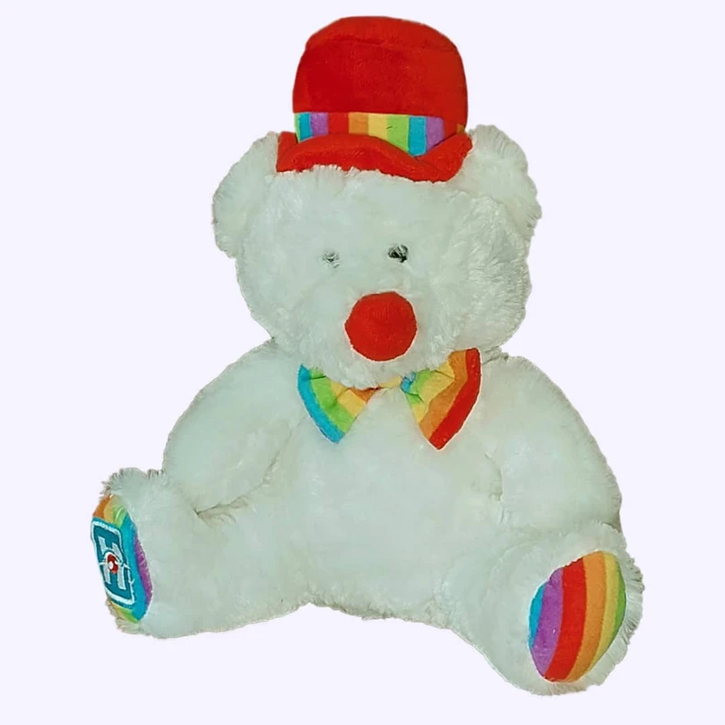 عروسک طرح خرس مدل کلاه قرمزی کد 747 ارتفاع 27 سانتی‌متر