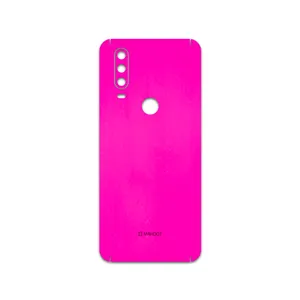 MAHOOT Phosphorus-Pink Cover Sticker for motorola One Action