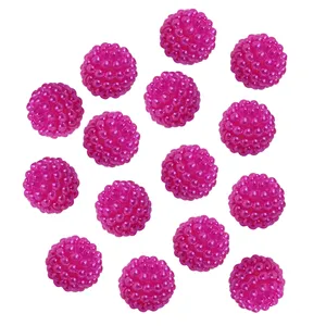 مهره تزئینی مدل تمشک کد Mo225 مجموعه 15 عددی