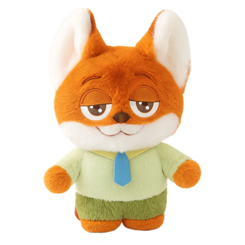 عروسک پولیشی مدل روباه نیک وایلد زوتوپیا کد nilin01 ارتفاع ۲۵ سانتی متر