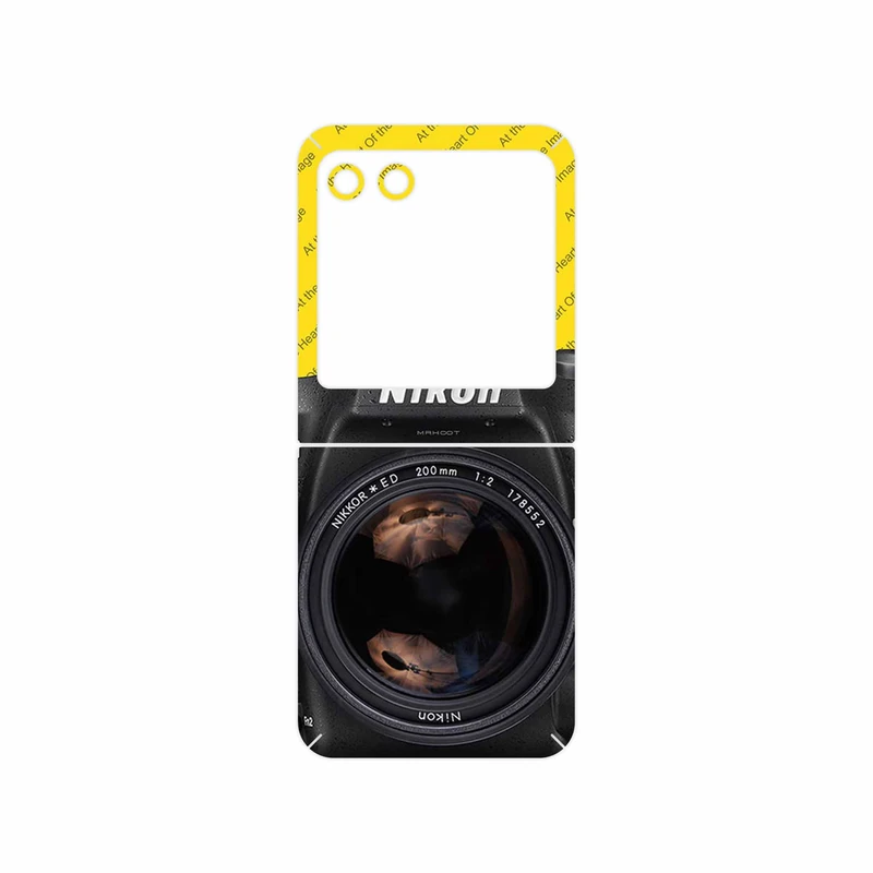 برچسب پوششی ماهوت مدل Nikon_Logo مناسب برای گوشی موبایل موتورولا Razr 40 Ultra