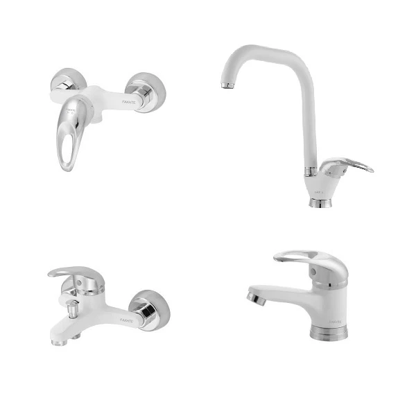 ست شیرآلات فاخته مدل اورانوس پلاس SK2 مجموعه 4 عددی