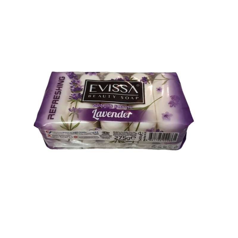 صابون شستشو اویسا مدل Lavender وزن 275 گرم بسته 5 عددی