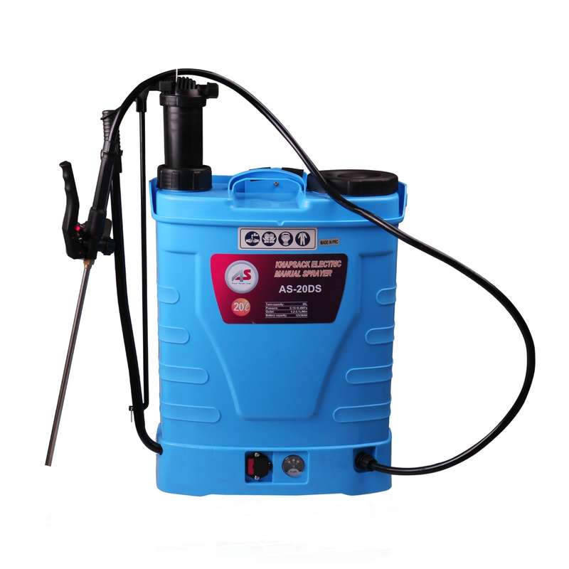 سمپاش دوکاره ای اس مدل ds-20 گنجایش 20 لیتر سمپاش دوکاره ای اس مدل ds-20 گنجایش 20 لیتر