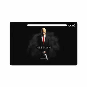 برچسب پوششی ماهوت مدل Hitman-Game مناسب برای تبلت سامسونگ Galaxy Tab S6 2019 SM-T865