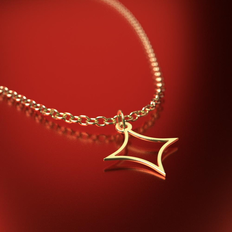 آویز ساعت طلا 18 عیار زنانه مدوپد مدل ستاره کد CA15530 آویز ساعت طلا 18 عیار زنانه مدوپد مدل ستاره کد CA15530