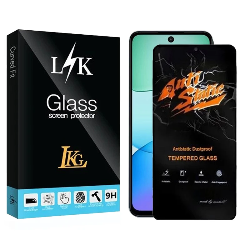 محافظ صفحه نمایش ال کا جی مدل انتی استاتیک مناسب برای گوشی موبایل شیائومی Redmi 13x 4G