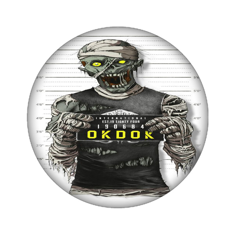 استیکر تزئینی موبایل مدل زامبی کد 3914