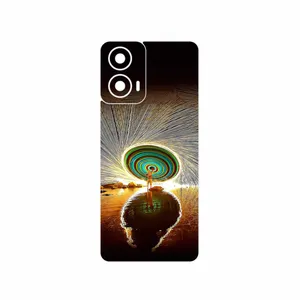 MAHOOT Night Light Fountain Cover Sticker for Motorola Moto G24