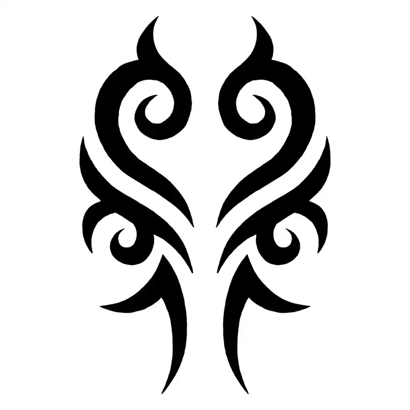 شابلون باتیس آرت طرح تاتو کد 487