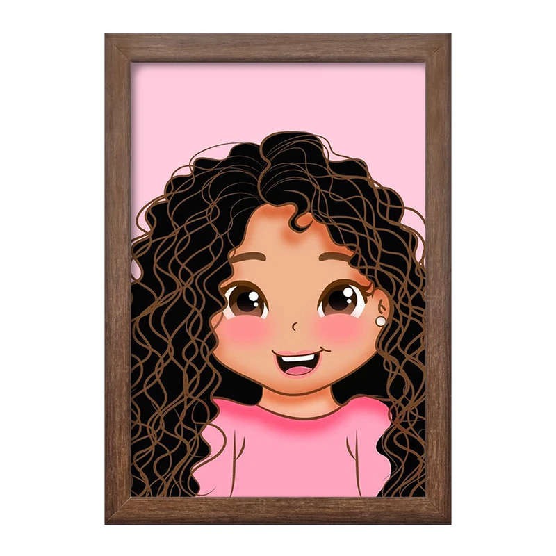 تابلو خندالو طرح دخترانه فانتزی کد 25734