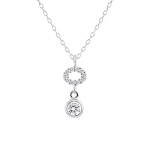 گردنبند نقره زنانه اقلیمه مدل GN59