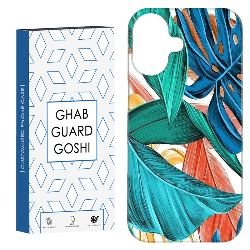 کاور قاب گارد گوشی طرح برگ  کد Dimo-793 مناسب برای گوشی موبایل اپل Iphone 16  