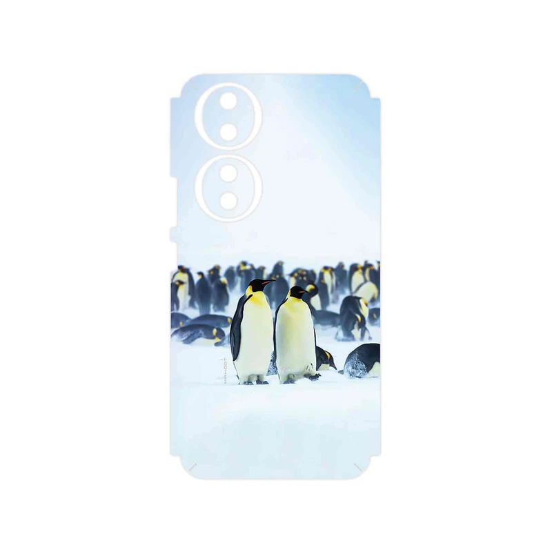 برچسب پوششی ماهوت مدل Penguin مناسب برای گوشی موبایل آنر 90