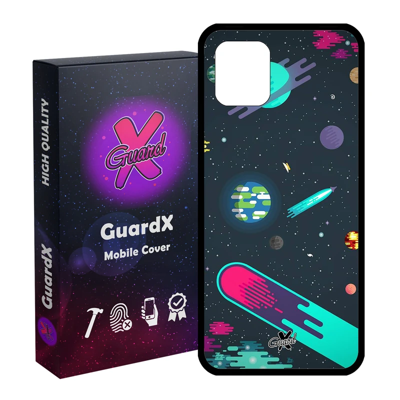 کاور گارد ایکس طرح Galaxy مدل Glass10073 مناسب برای گوشی موبایل سامسونگ Galaxy Note 10 Lite
