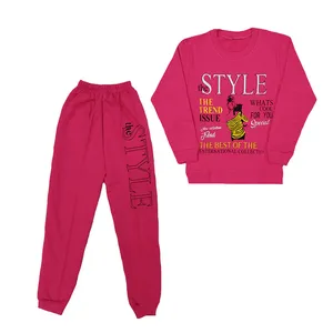 ست تی شرت و شلوار دخترانه مدل HR32