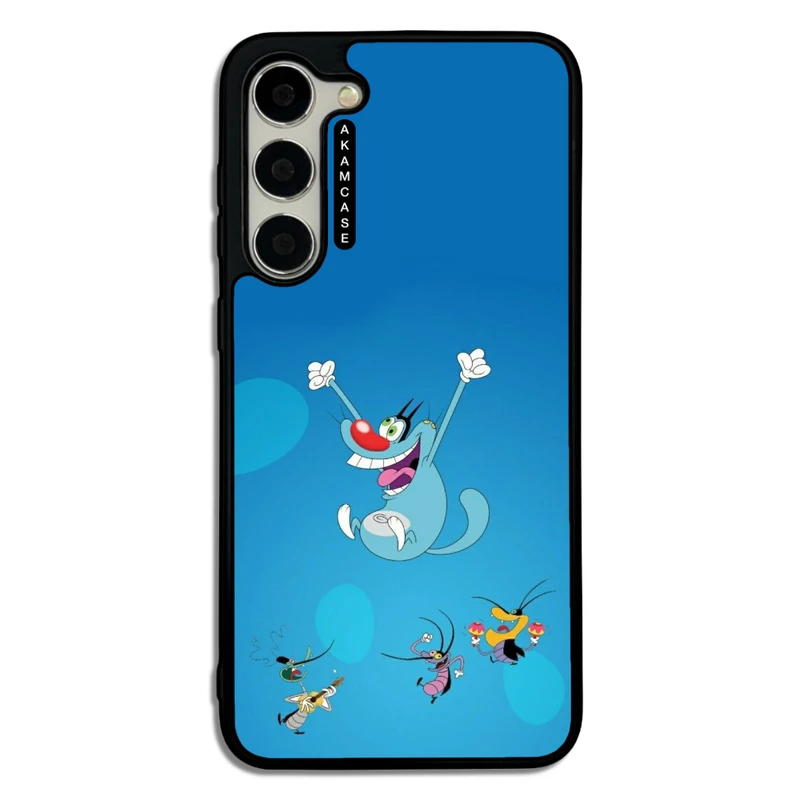 کاور آکام مدل AMC-WSGS23P-OGGY-11 مناسب برای گوشی موبایل سامسونگ Galaxy S23 Plus