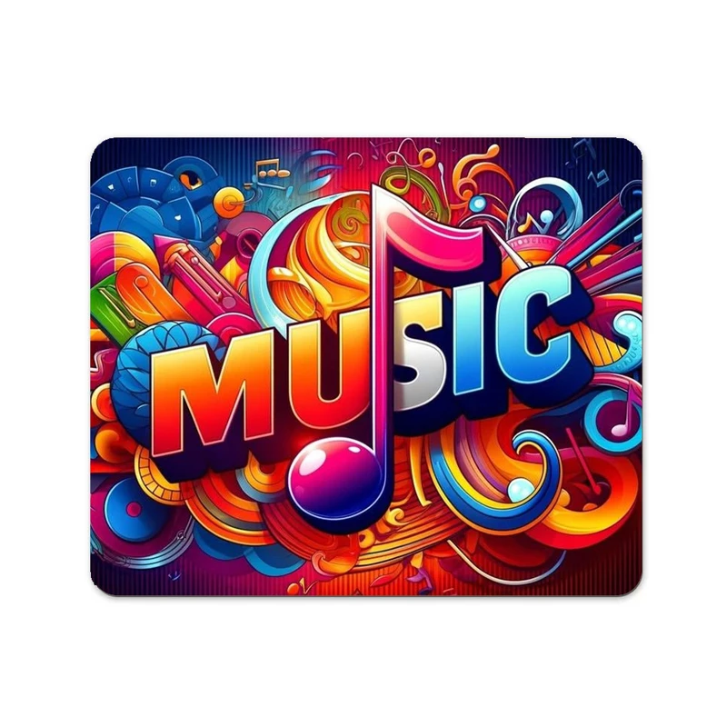 ماوس پد پاد آفرین مدل موزیک موسیقی آهنگ کد P399 سایز 19*24 سانتی متر
