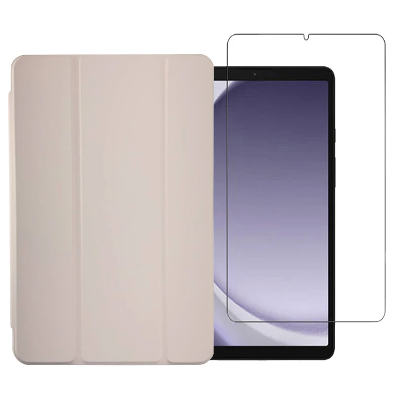 کیف کلاسوری مدل Smart2_A9 مناسب برای تبلت سامسونگ Galaxy Tab A9 X115 به همراه محافظ صفحه نمایش