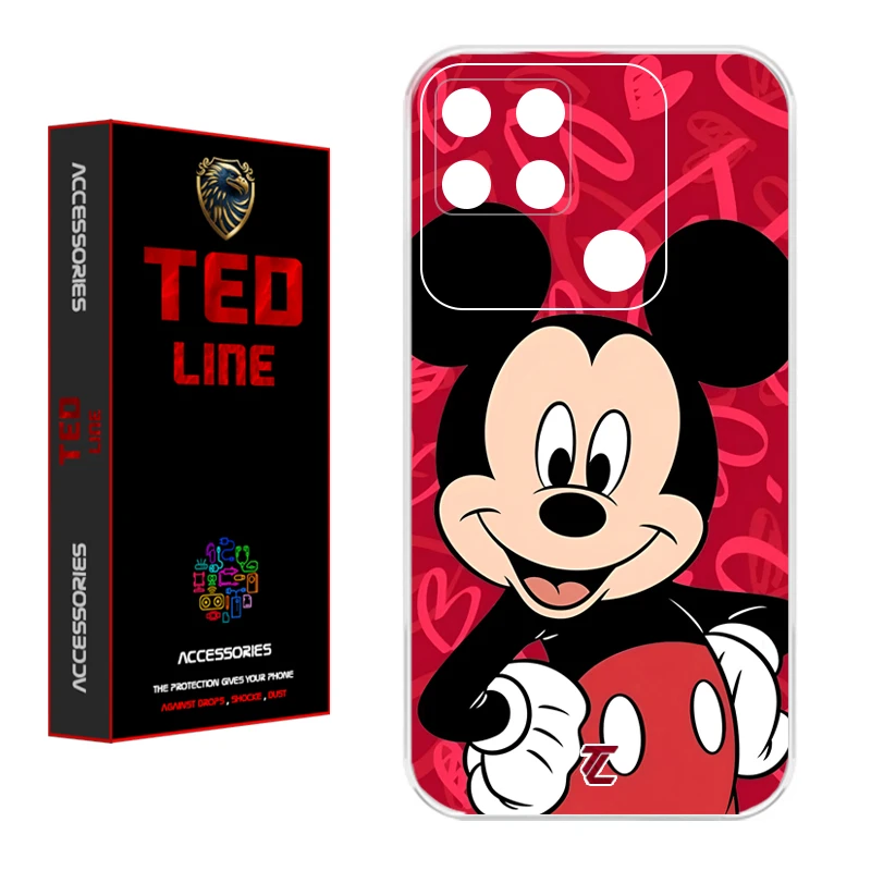 کاور تدلاین طرح میکی موس کد 1148 مناسب برای گوشی موبایل شیائومی Redmi 10A / 9C