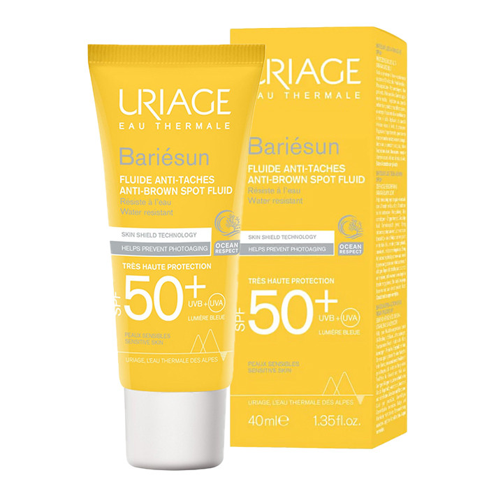فلوئید ضد آفتاب بی رنگ اوریاژ +SPF50 مدل Bariesun مناسب انواع پوست حجم 40 میلی لیتر فلوئید ضد آفتاب بی رنگ اوریاژ +SPF50 مدل Bariesun مناسب انواع پوست حجم 40 میلی لیتر