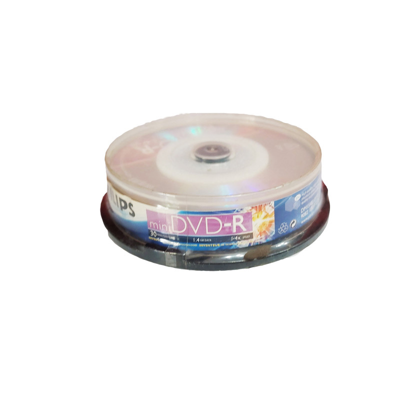 دی وی دی خام فیلیپس مدل VD-W14G10SP بسته 10 عددی