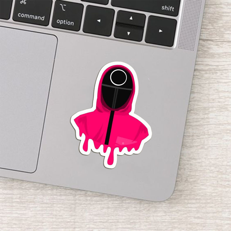 استیکر لبتاب مدل Squid Game کد 101