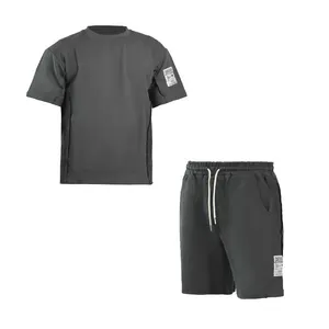 ست تی‌شرت و شلوارک ورزشی مردانه مدل GS-M-HZ-240103