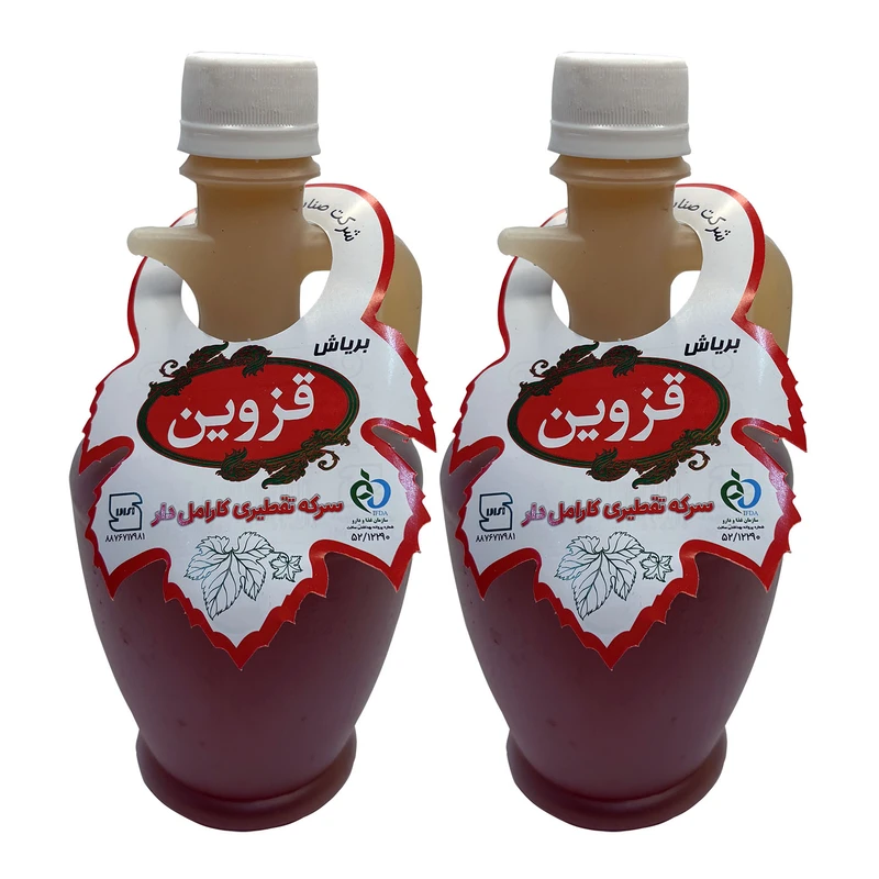 سرکه قرمز بریاش قزوین - 500 میلی لیتر بسته 2 عددی