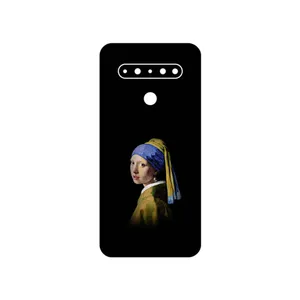 MAHOOT Girl with a Pearl Earring of Vermeer Cover Sticker for LG K61