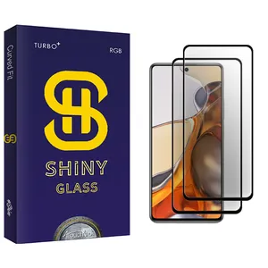 Atouchbo Shiny Glass Ceramics Screen Protector For Xiaomi 11T Pro 5G 2107113SG Pack Of 2