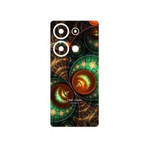 MAHOOT Mathematical Geometric Shape 3 Cover Sticker for Xiaomi Poco M6 Pro 4G