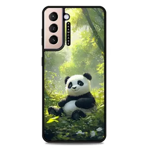 AKAM AMC-WSGS21P-PANDA-21 Cover For Samsung Galaxy S21 Plus