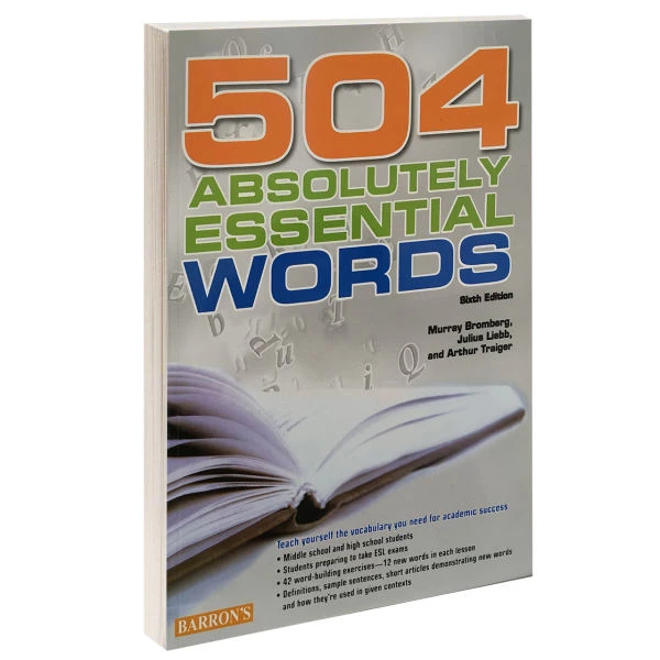  کتاب 504 Absolutely Essential Words اثر Murray Bromberg انتشارات زبان مهر