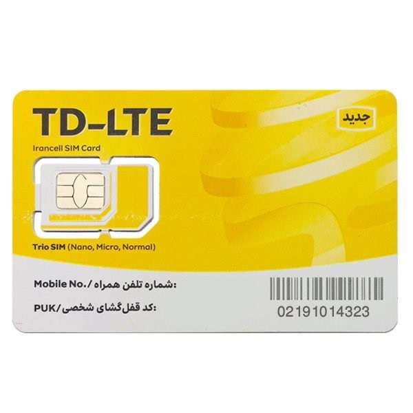 سیم کارت اینترنت ثابت TD-LTE ایرانسل تک نت همراه با بسته 100 گیگ سه ماهه