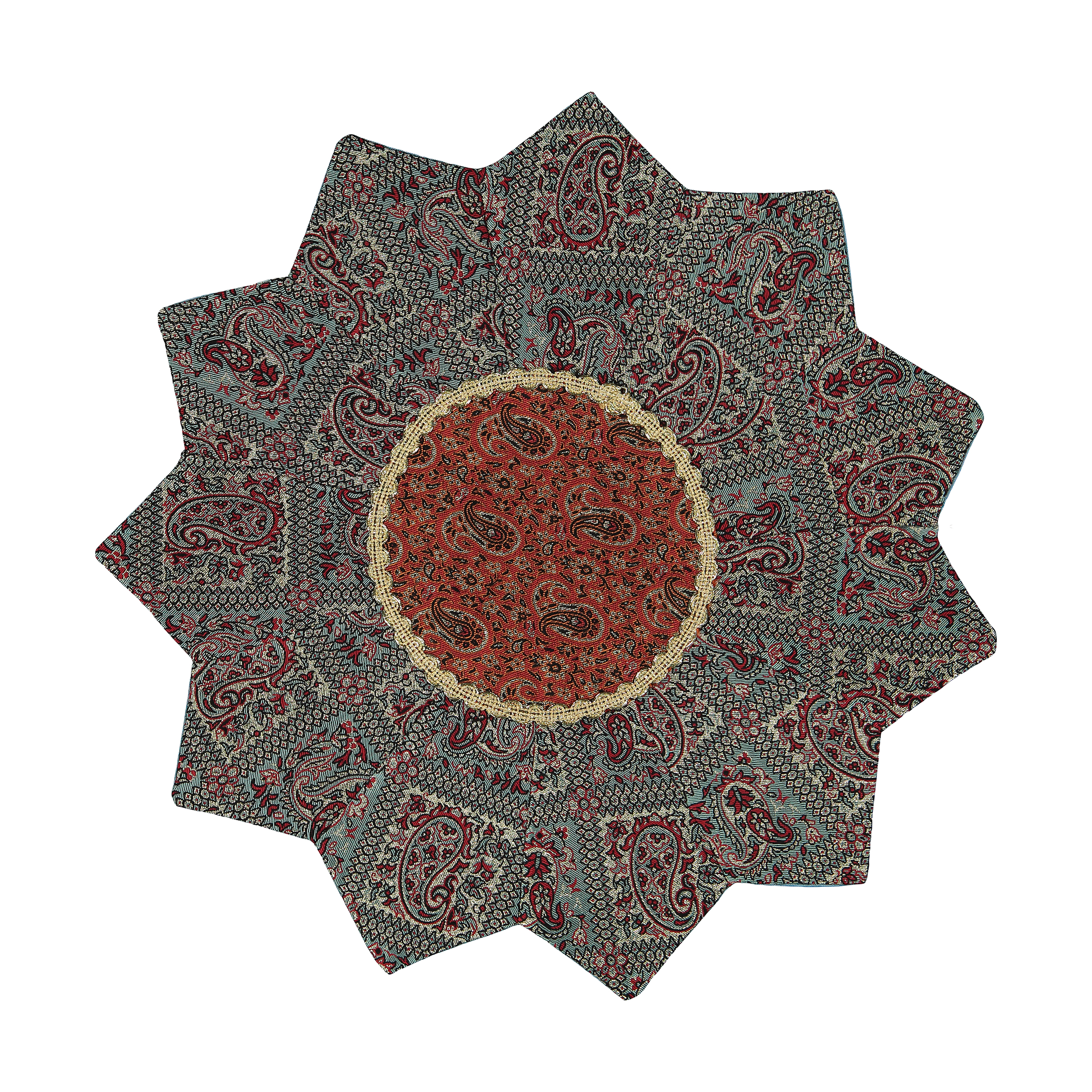 رومیزی ترمه مدل T03