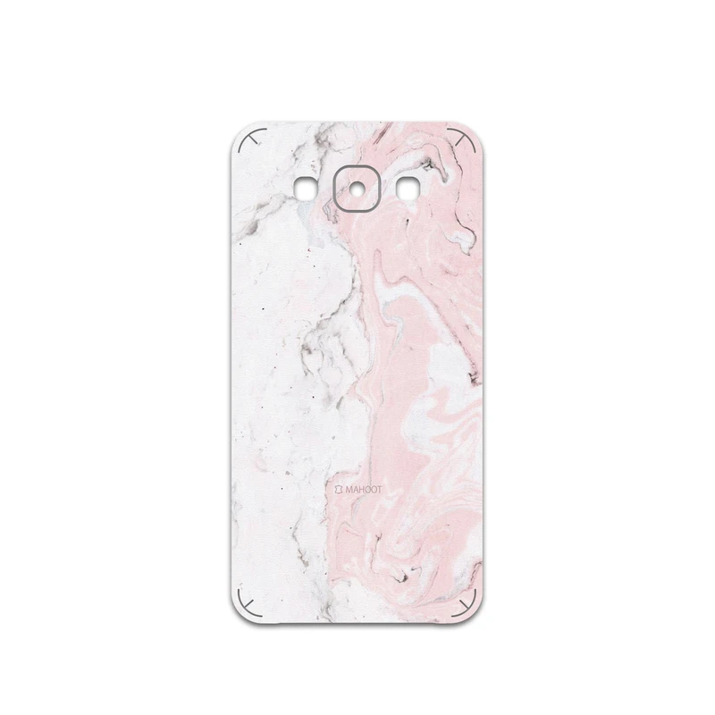 برچسب پوششی ماهوت مدل Blanco-Pink-Marble مناسب برای گوشی موبایل سامسونگ Galaxy E7
