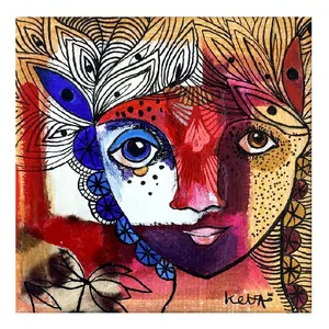 تابلو شاسی مدل نقاشی کد 58