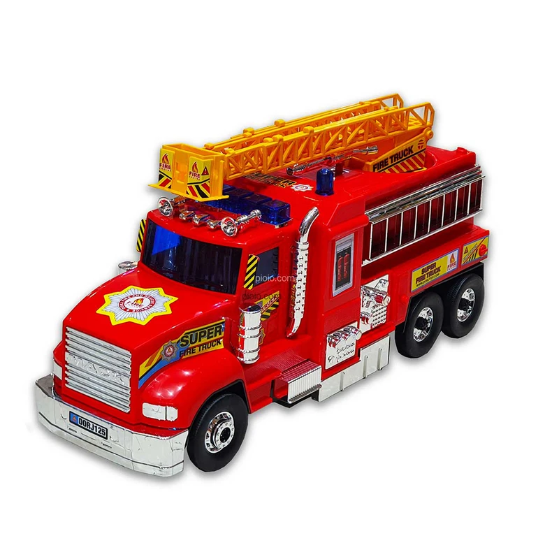 ماشین بازی مدل آتش نشانی درج طرح سوپر آتش نشانی کد 825