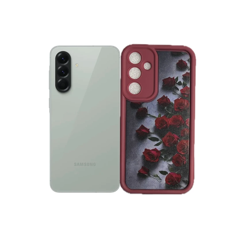 کاور طرح رز مناسب برای گوشی موبایل سامسونگ Galaxy A 25