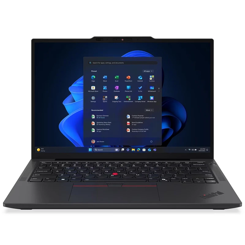 لپ تاپ 14 اینچی لنوو مدل ThinkPad X13 Gen 6-Core Ultra 7 255U-32GB LPDDR5X 8400MHz-1TB SSD-IPS-Backlit-Fingerprint-W Pro - کاستوم شده