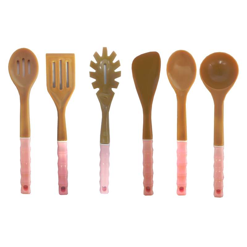 سرویس کفگیر و ملاقه 6 پارچه کد 0086