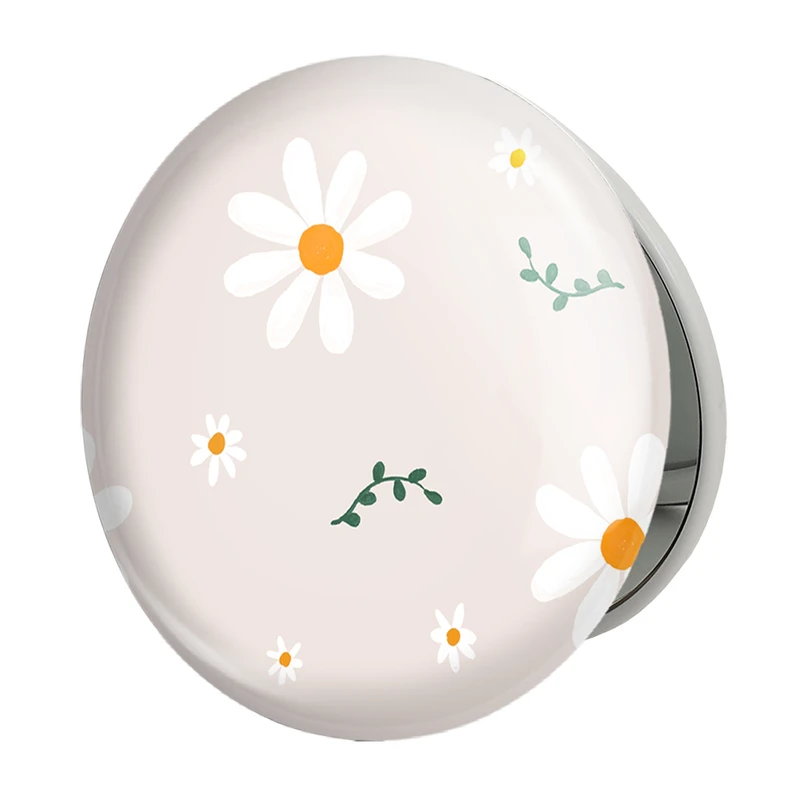 آینه جیبی خندالو طرح گل گلی مدل تاشو کد 29017