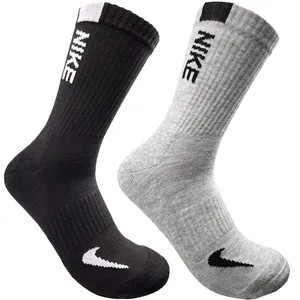 جوراب ورزشی ساق بلند مردانه مدل بسکتبال مجموعه 2 عددی