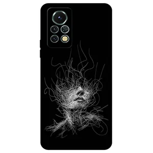 Megafone Face Sketch 7423 Cover For Infinix Note 11s / 11 Pro