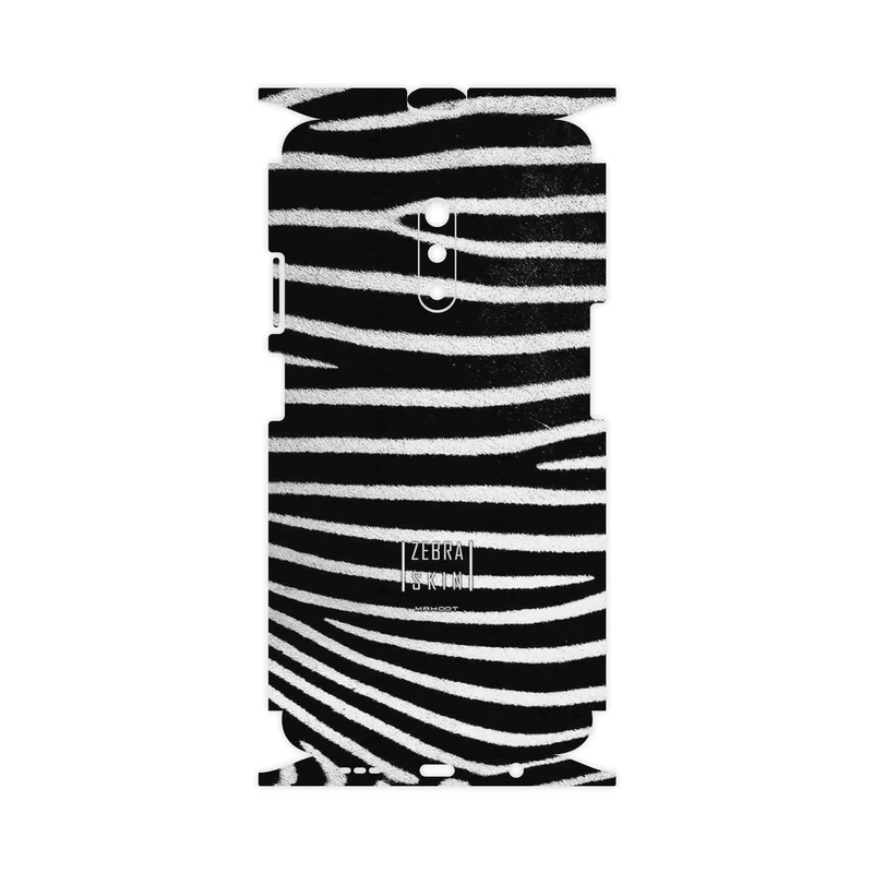 برچسب پوششی ماهوت مدل Zebra Skin-FullSkin مناسب برای گوشی موبایل اپو Realme X